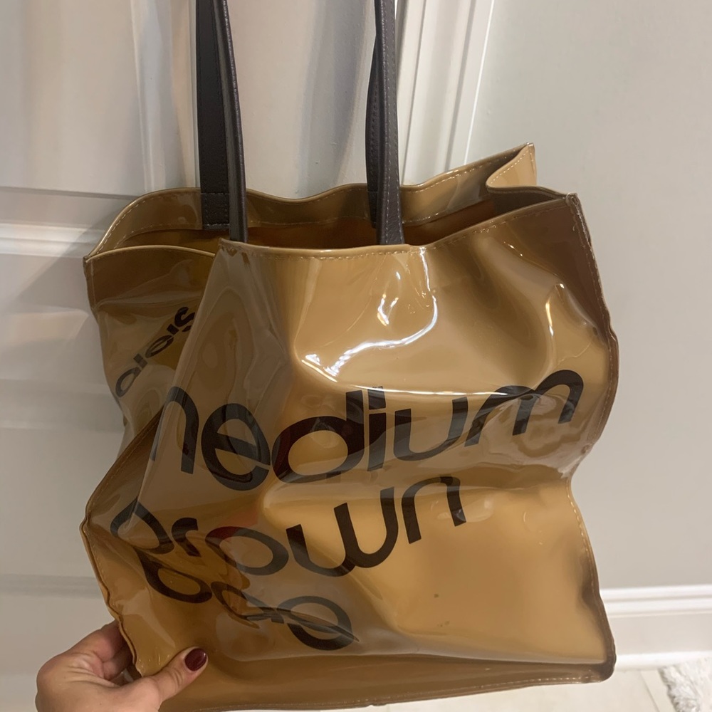 Bloomingdales Medium Brown Bag
